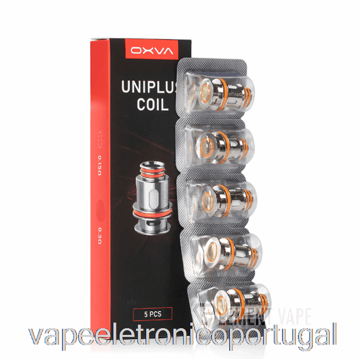 Bobinas De Substituição Vape Eletrônico Oxva Uniplus Bobinas Uniplus De 0,3 Ohm